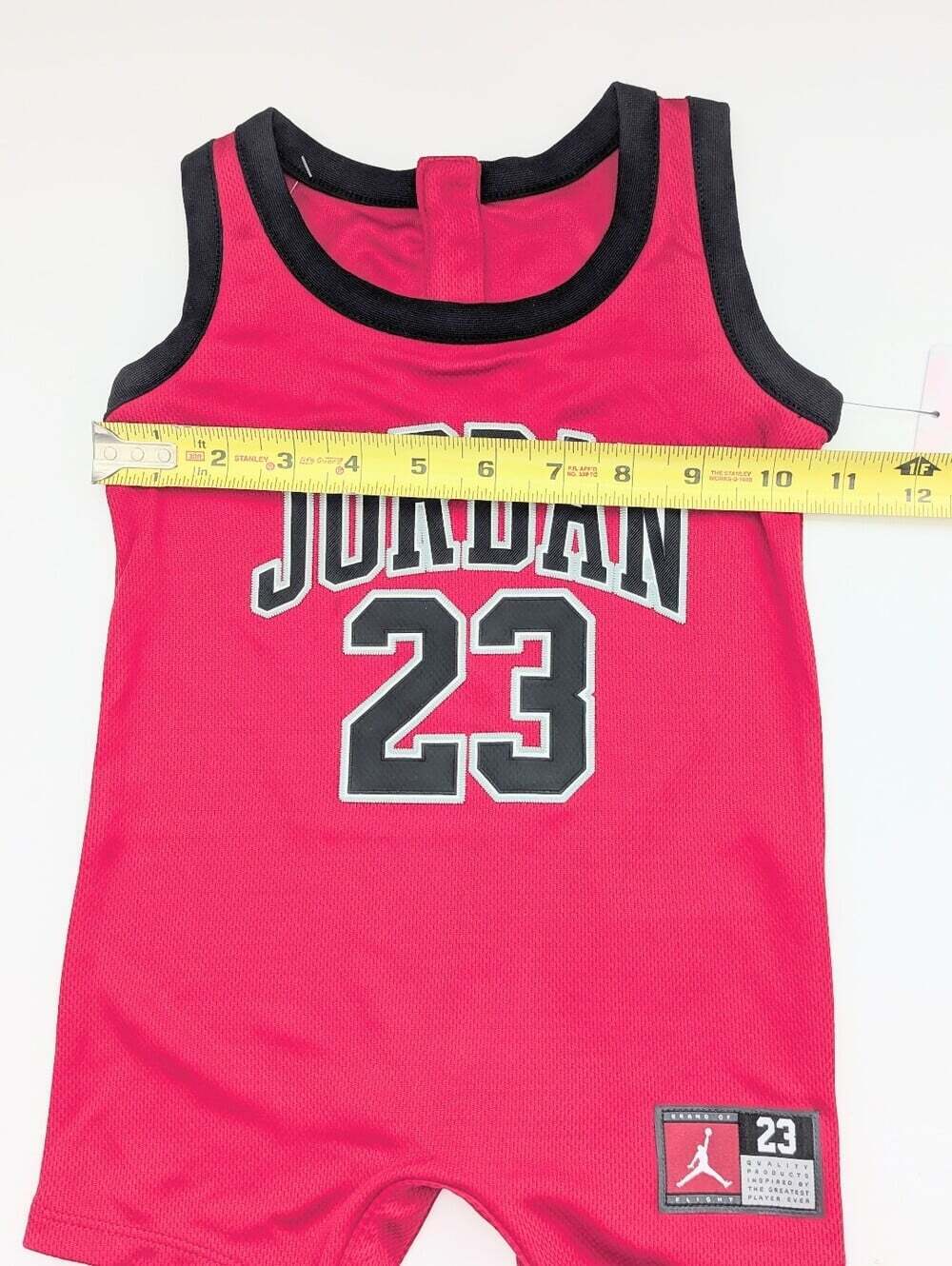 NWT Nike Jumpman Air Jordan Baby (12 Months) One-Piece Sleeveless Romper w/Snaps - Picture 12 of 14